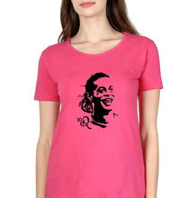Load image into Gallery viewer, Ronaldinho T-Shirt for Women-XS(32 Inches)-Pink-Ektarfa.online
