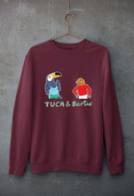 Load image into Gallery viewer, Tuca &amp; Bertie Unisex Sweatshirt for Men/Women-Maroon-Ektarfa.online
