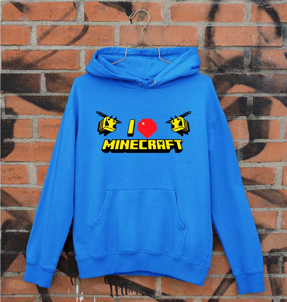 Love Minecraft Unisex Hoodie for Men/Women-Royal Blue-Ektarfa.online