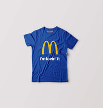 Load image into Gallery viewer, McDonald’s Kids T-Shirt for Boy/Girl-Royal Blue-Ektarfa.online
