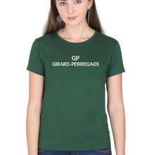Load image into Gallery viewer, Girard-Perregaux(GP) T-Shirt for Women-XS(32 Inches)-Dark Green-Ektarfa.online
