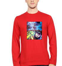 Load image into Gallery viewer, Goku Full Sleeves T-Shirt for Men-Red-Ektarfa.online
