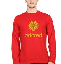 Load image into Gallery viewer, Adored Full Sleeves T-Shirt for Men-Red-Ektarfa.online
