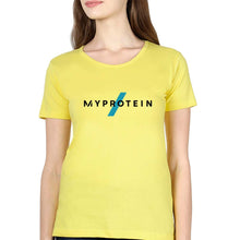 Load image into Gallery viewer, Myprotein T-Shirt for Womena-Yellow-Ektarfa.online
