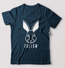 Load image into Gallery viewer, Rabbit Bunny T-Shirt for Men-Petrol Blue-Ektarfa.online
