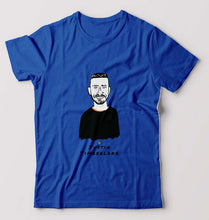 Load image into Gallery viewer, Justin Timberlake T-Shirt for Men-S(38 Inches)-Royal Blue-Ektarfa.online
