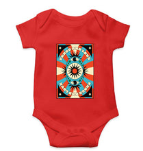 Load image into Gallery viewer, Psychedelic Peace and Love Kids Romper For Baby Boy/Girl-Red-Ektarfa.online
