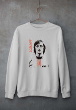 Load image into Gallery viewer, Johan Cruyff Unisex Sweatshirt for Men/Women-S(40 Inches)-Grey Melange-Ektarfa.online
