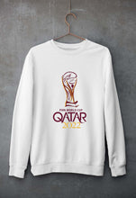 Load image into Gallery viewer, FIFA World Cup Qatar 2022 Unisex Sweatshirt for Men/Women-White-Ektarfa.online
