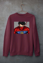 Load image into Gallery viewer, Minnal Murali Unisex Sweatshirt for Men/Women-Maroon-Ektarfa.online
