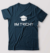 Load image into Gallery viewer, IIM Trichy T-Shirt for Men-S(38 Inches)-Petrol Blue-Ektarfa.online
