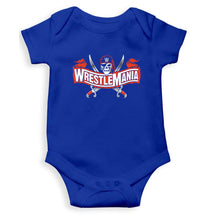 Load image into Gallery viewer, WWE Wrestle Mania Kids Romper Kids Romper For Baby Boy/Girl-0-5 Months(18 Inches)-Royal Blue-Ektarfa.online
