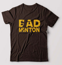 Load image into Gallery viewer, Badminton T-Shirt for Men-S(38 Inches)-Coffee Brown-Ektarfa.online

