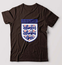 Load image into Gallery viewer, England Football T-Shirt for Men-Coffee Brown-Ektarfa.online
