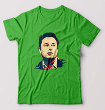Load image into Gallery viewer, Elon Musk T-Shirt for Men-flag green-Ektarfa.online
