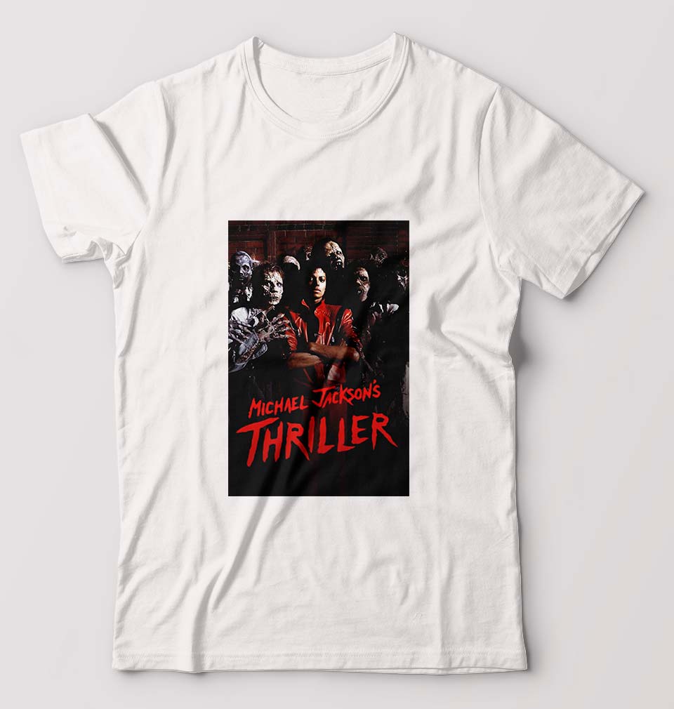 Thriller T-Shirt for Men-White-Ektarfa.online