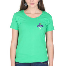 Load image into Gallery viewer, Ford T-Shirt for Women-flag green-Ektarfa.online
