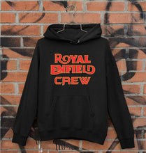Load image into Gallery viewer, Royal Enfield Crew Unisex Hoodie for Men/Women-Black-Ektarfa.online
