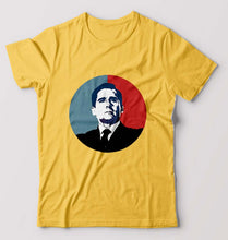 Load image into Gallery viewer, Michael Scott T-Shirt for Men-Golden Yellow-Ektarfa.online

