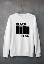 Load image into Gallery viewer, Black Flag Unisex Sweatshirt for Men/Women-S(40 Inches)-White-Ektarfa.online
