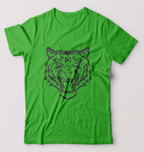 Load image into Gallery viewer, Tiger T-Shirt for Men-flag green-Ektarfa.online

