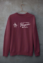 Load image into Gallery viewer, Penguin Unisex Sweatshirt for Men/Women-Maroon-Ektarfa.online
