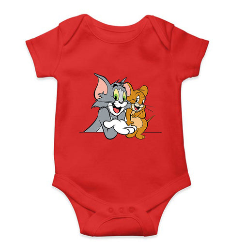 Tom and Jerry Kids Romper For Baby Boy/Girl-Red-Ektarfa.online