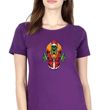 Load image into Gallery viewer, Monster T-Shirt for Women-XS(32 Inches)-Purple-Ektarfa.online

