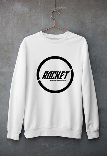 Ronnie O'Sullivan Snooker Unisex Sweatshirt for Men/Women-White-Ektarfa.online