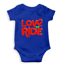 Load image into Gallery viewer, Love to Ride Kids Romper For Baby Boy/Girl-0-5 Months(18 Inches)-Royal Blue-Ektarfa.online
