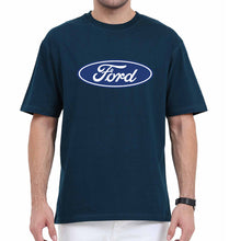 Load image into Gallery viewer, Ford Oversized T-Shirt for Men-Petrol Blue-Ektarfa.online
