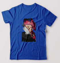 Load image into Gallery viewer, Sukuna Anime T-Shirt for Men-Royal Blue-Ektarfa.online
