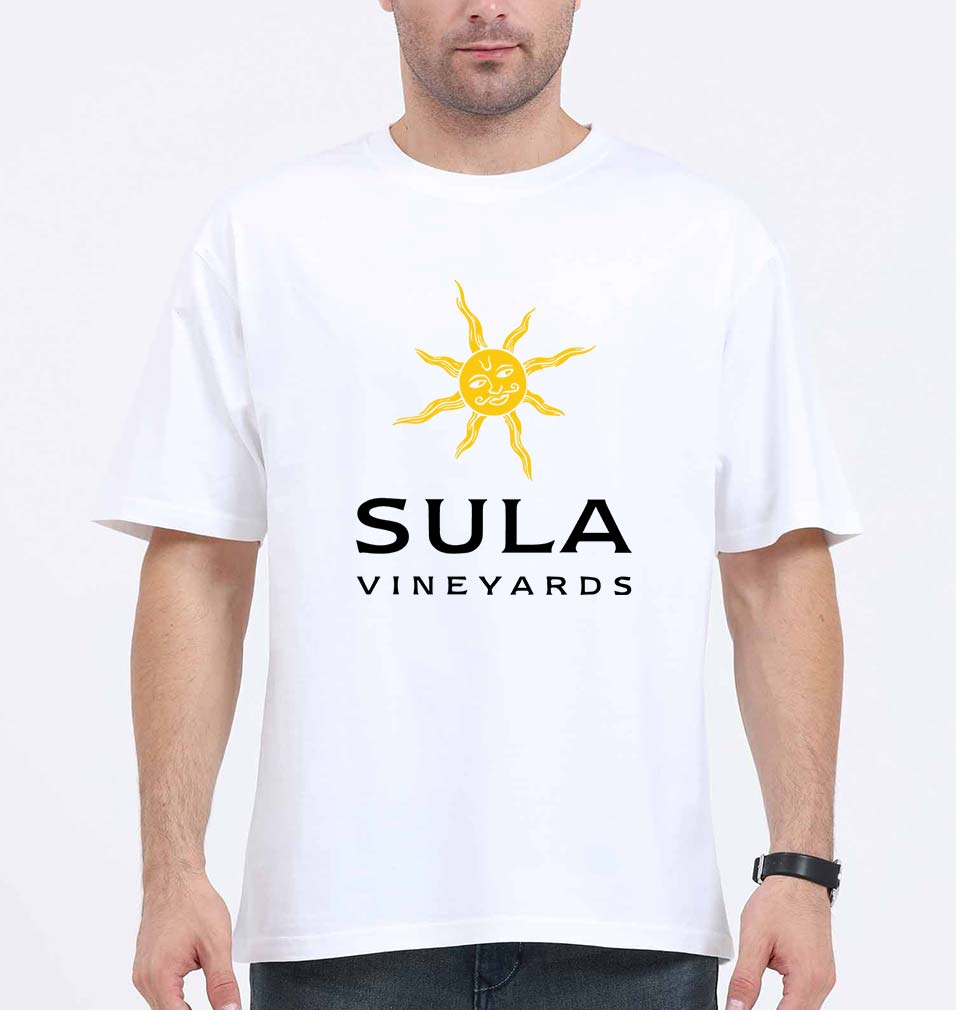 sula-vineyards Oversized T-Shirt for Men-White-Ektarfa.online