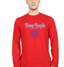Load image into Gallery viewer, Deep Purple Full Sleeves T-Shirt for Men-Red-Ektarfa.online
