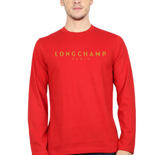 Load image into Gallery viewer, Longchamp Full Sleeves T-Shirt for Men-Red-Ektarfa.online
