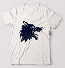 Load image into Gallery viewer, Wolf T-Shirt for Men-White-Ektarfa.online

