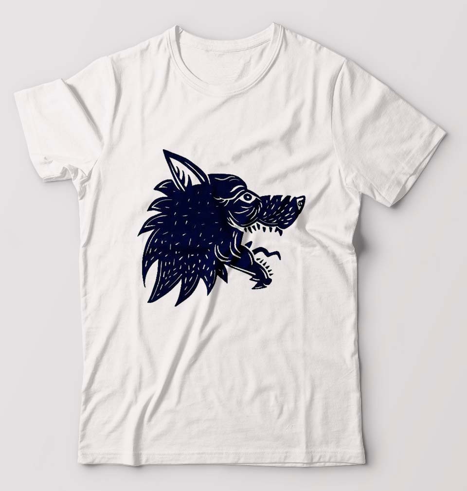 Wolf T-Shirt for Men-White-Ektarfa.online