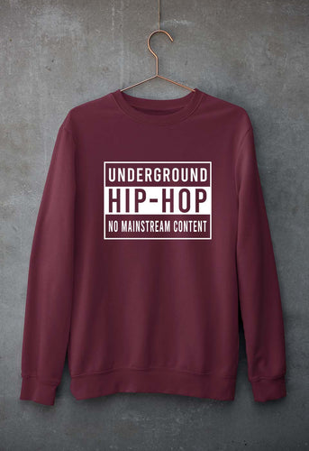 Hip hop Unisex Sweatshirt for Men/Women-Maroon-Ektarfa.online