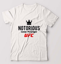 Load image into Gallery viewer, Conor McGregor UFC T-Shirt for Men-S(38 Inches)-White-Ektarfa.online
