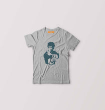 Load image into Gallery viewer, Bruce Lee Kids T-Shirt for Boy/Girl-0-1 Year(20 Inches)-Grey-Ektarfa.online
