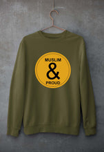 Load image into Gallery viewer, Muslim Unisex Sweatshirt for Men/Women-S(40 Inches)-Olive Green-Ektarfa.online
