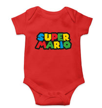 Load image into Gallery viewer, Super Mario Kids Romper For Baby Boy/Girl-0-5 Months(18 Inches)-Red-Ektarfa.online
