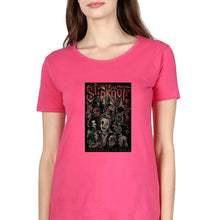 Load image into Gallery viewer, Slipknot T-Shirt for Women-XS(32 Inches)-Pink-Ektarfa.online
