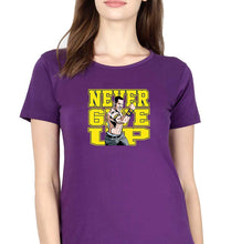 Load image into Gallery viewer, John Cena WWE T-Shirt for Women-XS(32 Inches)-Purple-Ektarfa.online
