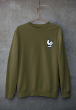 Load image into Gallery viewer, France Football Unisex Sweatshirt for Men/Women-Olive Green-Ektarfa.online
