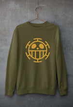 Load image into Gallery viewer, One Piece Unisex Sweatshirt for Men/Women-S(40 Inches)-Olive Green-Ektarfa.online

