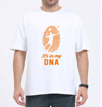 Load image into Gallery viewer, Badminton Oversized T-Shirt for Men-White-Ektarfa.online
