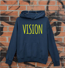 Load image into Gallery viewer, Vision Unisex Hoodie for Men/Women-S(40 Inches)-Navy Blue-Ektarfa.online
