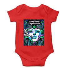 Load image into Gallery viewer, Trippy Stoner Psychedelic Kids Romper For Baby Boy/Girl-Red-Ektarfa.online

