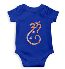 Load image into Gallery viewer, Ganpati JI(Ganesh) Kids Romper For Baby Boy/Girl-0-5 Months(18 Inches)-Royal Blue-Ektarfa.online
